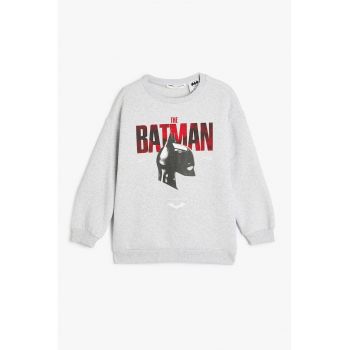 Bluza din amestec de bumbac cu imprimeu Batman