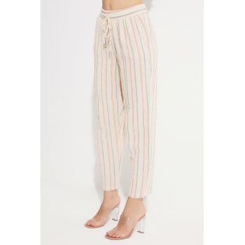 Pantaloni crop conici