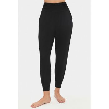 Pantaloni de trening cu talie inalta