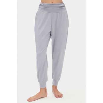 Pantaloni de trening cu talie inalta