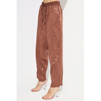 Pantaloni lejeri de satin