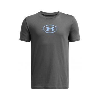 Tricou cu imprimeu logo - pentru fitness Slice