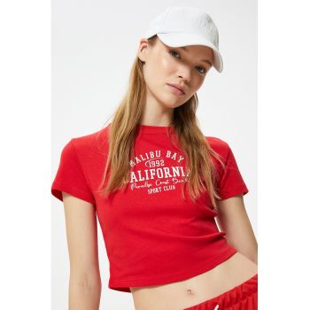 Tricou de bumbac cu imprimeu