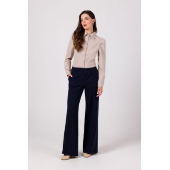 Pantaloni cu cusaturi pe crac -