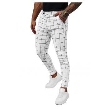 Pantaloni Chino Barbati Bej O/P4009