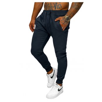 Pantaloni de trening barbati albastru marin JS/XW01Z