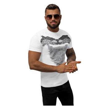 Tricou barbati - Bumbac - Alb1