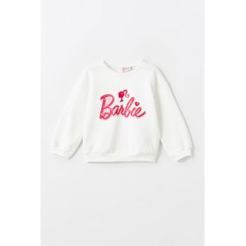 Bluza de trening din amestec de bumbac cu imprimeu Barbie