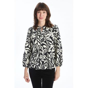 Bluza eleganta cu model floral