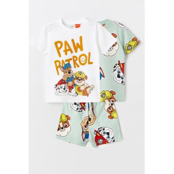 Set de imbracaminte din bumbac cu imprimeu Paw Petrol - 3 Piese