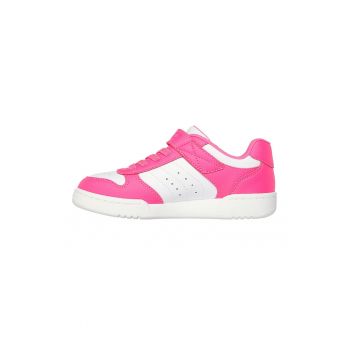 Pantofi sport de piele ecologica cu velcro Quick Street