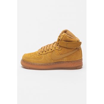 Pantofi sport high-cut din piele intoarsa Air Force 1