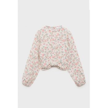 Bluza lejera cu model floral