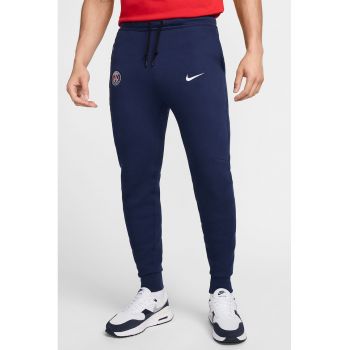 Pantaloni de trening conici cu snur in talie