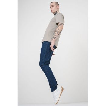 Blugi slim fit de denim