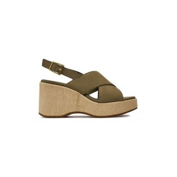 Sandale dama - 303500 - Piele naturala - Verde