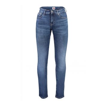 Blugi barbati - DM0DM19298 - cu talie medie - croiala Slim fit - Bleumarin - L32