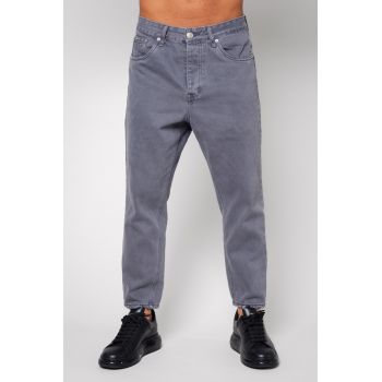 Blugi lungi din denim Grey Anthracite 14478