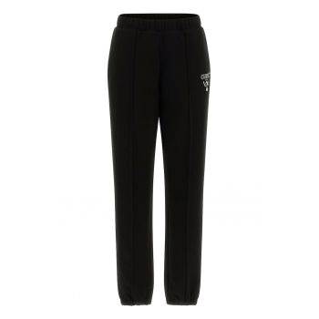 Pantaloni de trening din amestec de bumbac pentru fitness