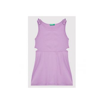 Rochie fete - 300129746 - Bumbac - Violet