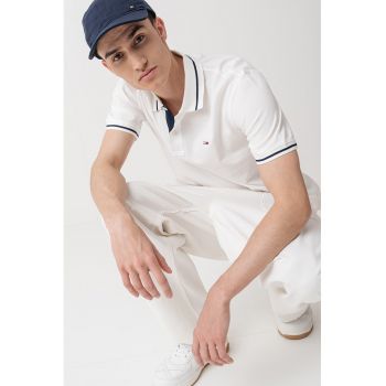 Tricou polo regular-fit din bumbac