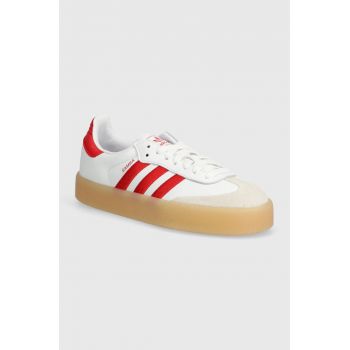 adidas Originals sneakers Sambae culoarea alb, ID0438