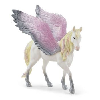 Figurina Schleich, Bayala, Pegasus rasarit de soare