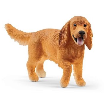 Figurina Schleich, Farm World, Caine Cocker Spaniel englez