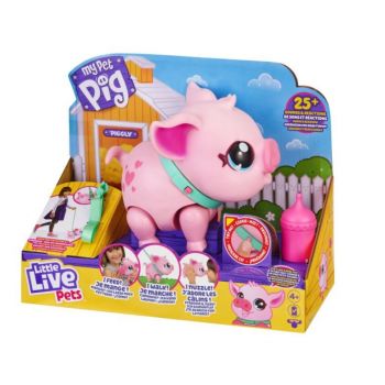 Purcelus interactiv Little Live Pets - My Pet Pig