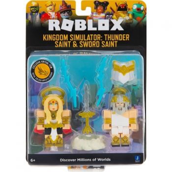 Set de joaca Roblox - Celebrity, Kingdom Simulator, Thunder Saint & Sword Saint S8