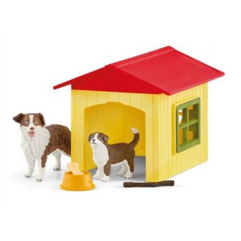 Set de joaca Schleich Farm World Cusca pentru caini, 8cm