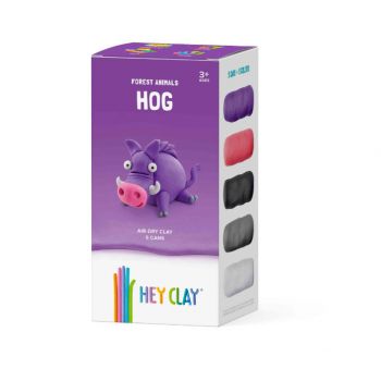 Set Hey Clay Forest Animals - Porc mistret