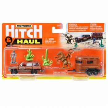 Set masinute Matchbox Hitch Haul Rodeo, 6 piese, 4 ani