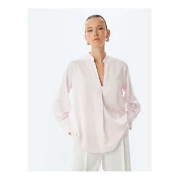 Bluza lejera de satin