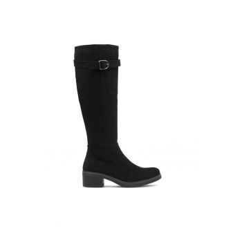 Botine dama - 590558818419538 - Piele ecologica - Negru