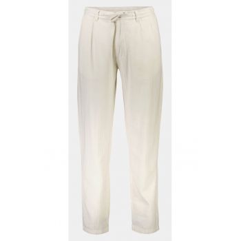 Pantaloni barbati - 303585235 - Alb - Bumbac