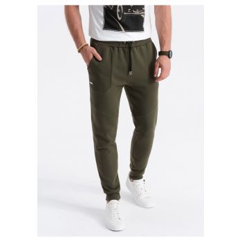 Pantaloni sport din amestec de bumbac OM-PASK-22FW-008