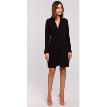 Rochie blazer - Poliester - Alb