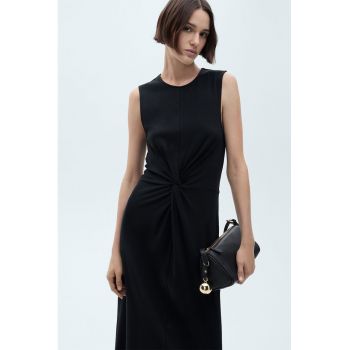 Rochie midi cu insertie elastica Fertina