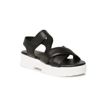 Sandale dama - 302088768 - Piele naturala - Negru