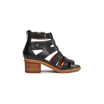 Sandale dama - 303681 - Piele naturala - Negru