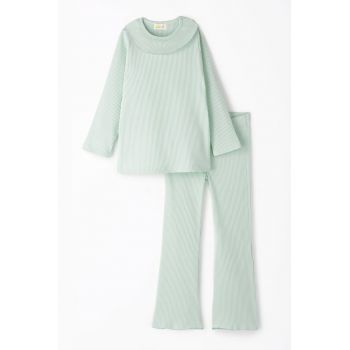 Set de pantaloni si bluza striate