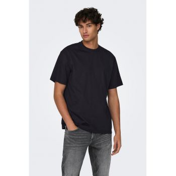 Tricou relaxed fit din bumbac organic Fred