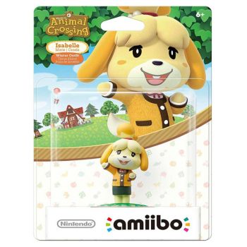 Amiibo Isabelle Winter Outfit Animal Crossing