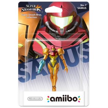 Amiibo Samus No. 7 Super Smash