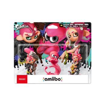 Amiibo Splatoon Octoling 3 Pack