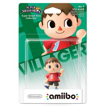 Amiibo Villager No. 9 Super Smash