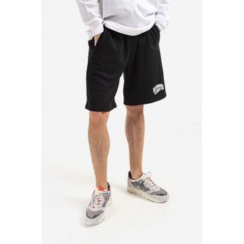 Billionaire Boys Club pantaloni scurti din bumbac Szorty Small Arch Logo Shorts BC002 BLACK culoarea negru, BC002