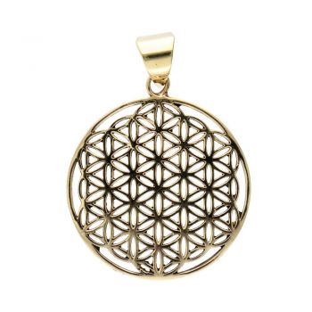 Pandantiv bronz Flower of Life model 18