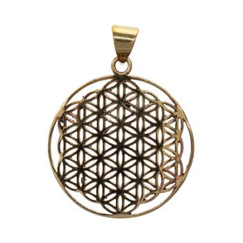 Pandantiv bronz Flower of Life model 22